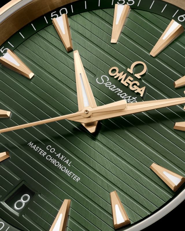 Omega Seamaster Aqua Terra 150M 41mm Dial Close-up