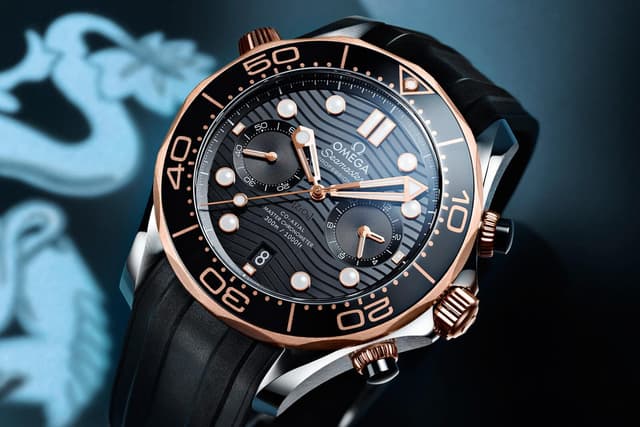 Omega Seamaster Diver 300 M Front View