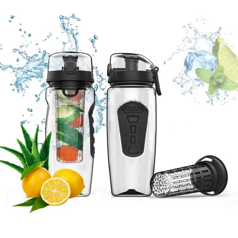 32oz leakproof fruit infuser water bottle for gym sports and daily hydration in Pakistan