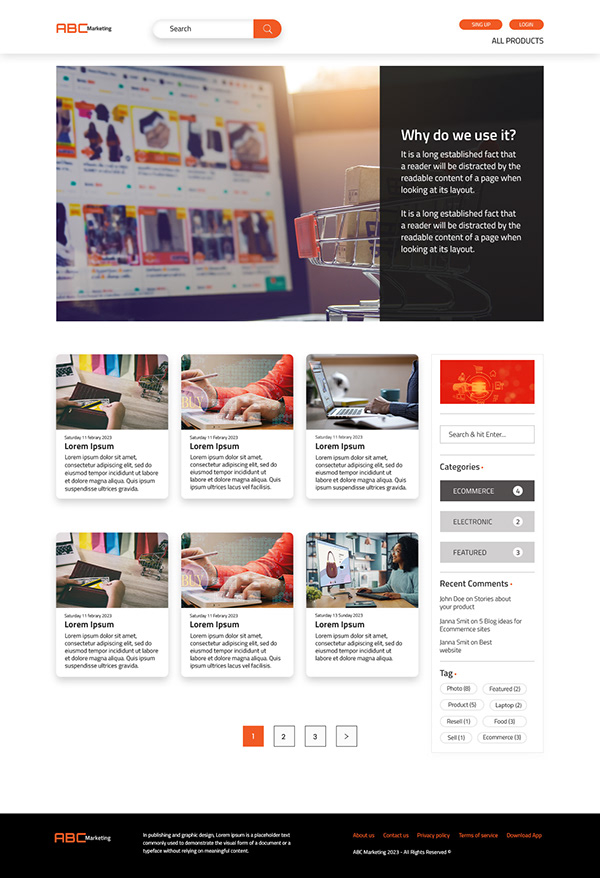 E-Commerce Website